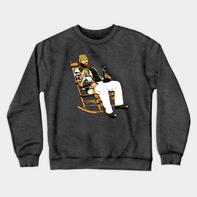 Follow The Buzzards Crewneck Sweatshirt by BradyRain